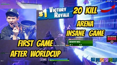 SEN BUGHA DROPS INSANE 20 KILL ARENA INTENSE GAME FORTNITE | Intense ...