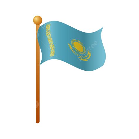 Kazakhstan Flag, Kazakhstan, Flag, Kazakhstan Day PNG and Vector with ...