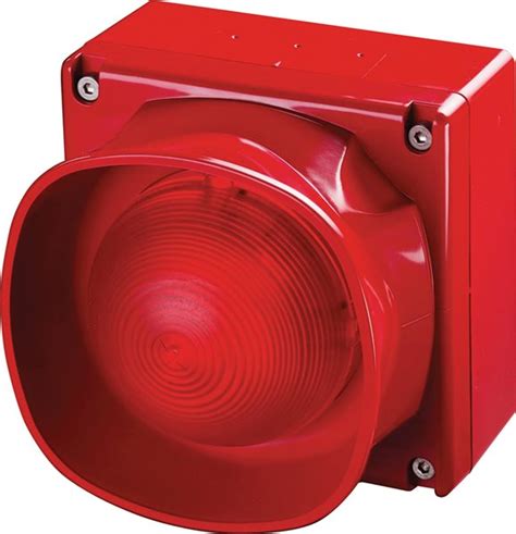 Apollo XP95 55000-296 Wall Mounted Weatherproof Sounder Beacon - Red ...