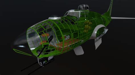 B17-G fuselage - Buy Royalty Free 3D model by spoutnix [5d259af ...