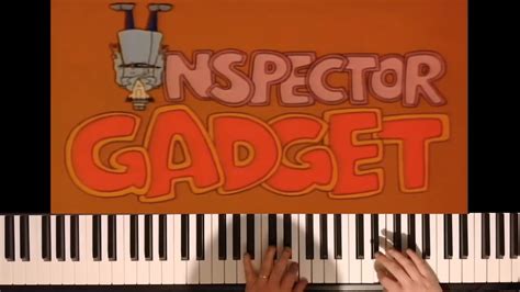 Inspector Gadget Theme on Piano - YouTube