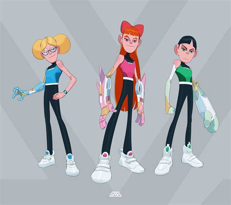 ArtStation - POWERPUFF GIRLS FANART