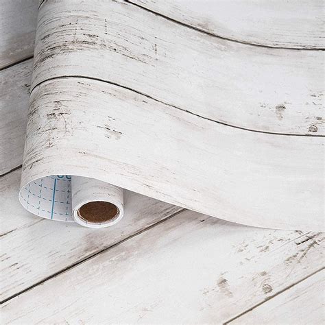 Abyssaly Wood Shiplap Peel and Stick Wallpaper 17.7" x 78.7" Grey and ...