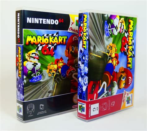 Mario Kart 64 - N64 Replacement Case – GameCaseCaveAU