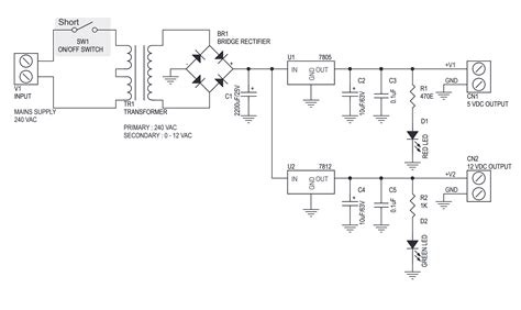 Power Supply Circuit Diagram