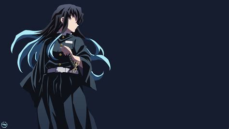 3440x1440 Resolution Muichiro Tokito Minimal Demon Slayer 3440x1440 ...