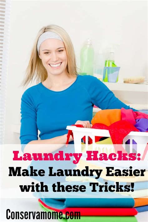 Laundry Hacks: Make Laundry Easier with these Tricks! - ConservaMom