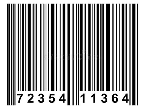 Barcode. A simple black barcode like it is used on nearly all products ...