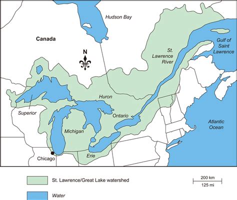 St Lawrence River Map