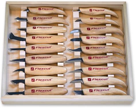 Flexcut Carving Tools KN250 Deluxe Whittling Knife Set 506353 | Hobbies