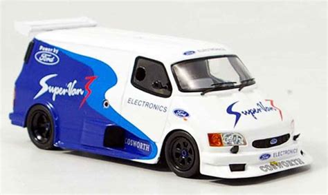 Diecast model cars Ford Transit 1/43 Spark Supervan 3 Racing 1995 ...