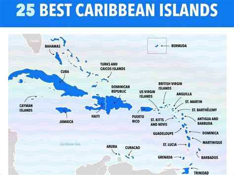 Map Of Islands In The Caribbean – Map Of The World