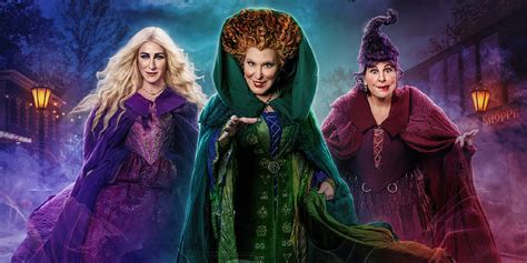 Sanderson Sisters Run Amok In New Hocus Pocus 2 Poster