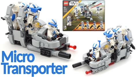 501st Legion Micro Transporter, LEGO 75345 Alternate Build + Free Build ...