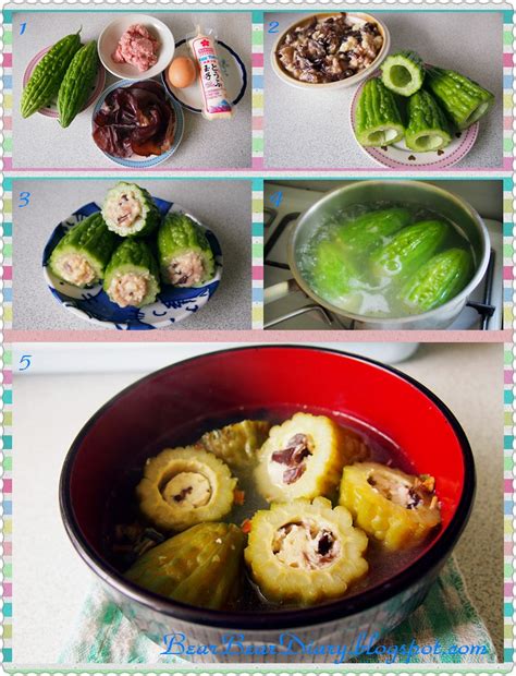 ♥¤.¸¸.·*☆*Bear Bear Diary*★*·.¸¸.¤♥: Stuffed bitter gourd soup