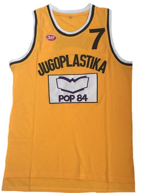 Toni Kukoc Jugoplastika Jersey – Jersey Junkiez