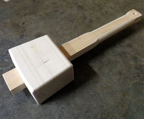 Easy Wooden Mallet : 7 Steps (with Pictures) - Instructables