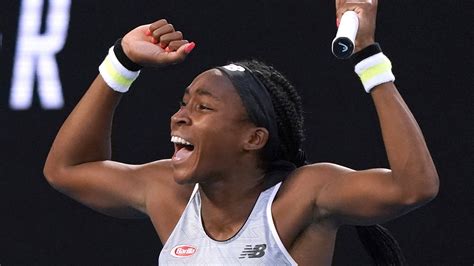 Coco Gauff upsets Naomi Osaka in third-round rematch at Australian Open ...