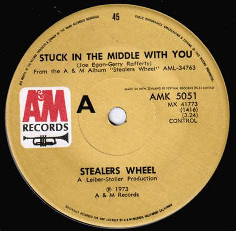 Stealers Wheel - Stuck In The Middle With You (1973, Vinyl) | Discogs