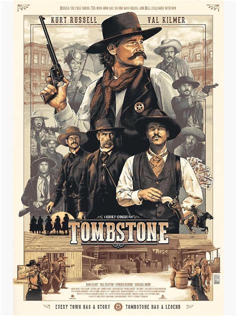 Tombstone Movie Poster Premium Matte Vertical Poster sold by Tybie ...