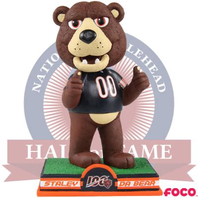 Staley Da Bear Chicago Bears 100th Anniversary Bobblehead – National ...