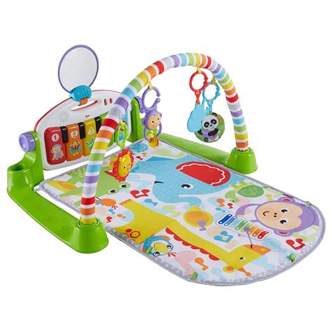 Fisher Price FVY57 Deluxe Kick & Play Piano Gym Play Mat with Toys ...