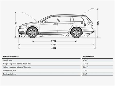 vw passat interior dimensions | Brokeasshome.com