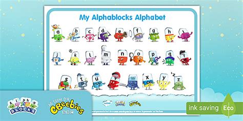 Alphablocks: Alphabet Mat (Teacher-Made) - Twinkl