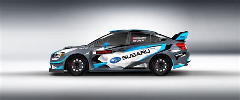 Subaru Rally Team USA livery design