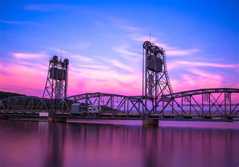 Stillwater Lift Bridge Photograph by Adam Mateo Fierro