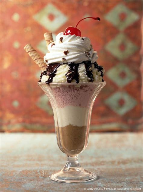 Ice cream sundaes. | Desserts, Yummy ice cream, Ice cream sunday