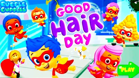 Nick Jr. Bubble Guppies Good Hair Day | Game for Kids - YouTube