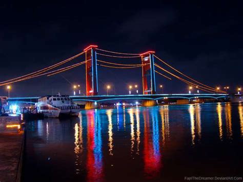 Indahnya Panorama Jembatan Ampera Kota Palembang | Pesona Keindahan ...