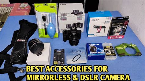 top 10 accessories for canon m50 mark 2 | best accessories for canon ...