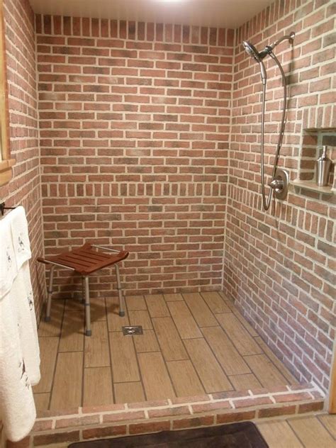 10 Of The Most Amazing Brick Shower Designs - Housely