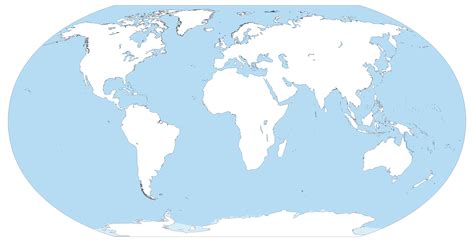 Map World Empty – Topographic Map of Usa with States