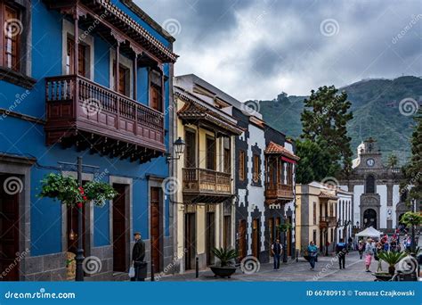 Beautiful Old Town of Teror, Gran Canaria, Spain Editorial Stock Photo ...