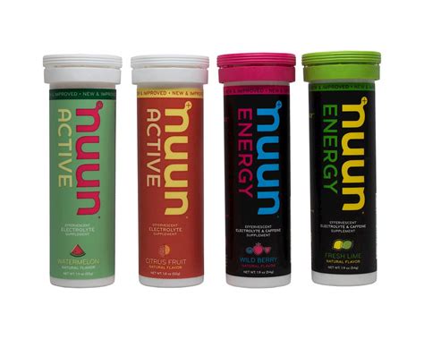 Nuun Hydration Tablets (People for Bikes Mixed Pack) (4 Tubes) [1169906 ...