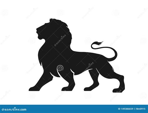 Lion Silhouette Royalty-Free Stock Image | CartoonDealer.com #35173936