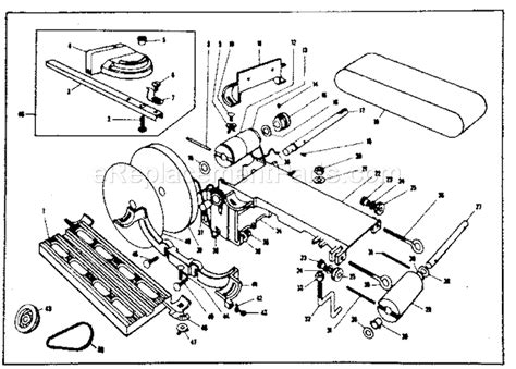 Craftsman 14922641 - Belt And Disc Sander - eReplacementParts.com