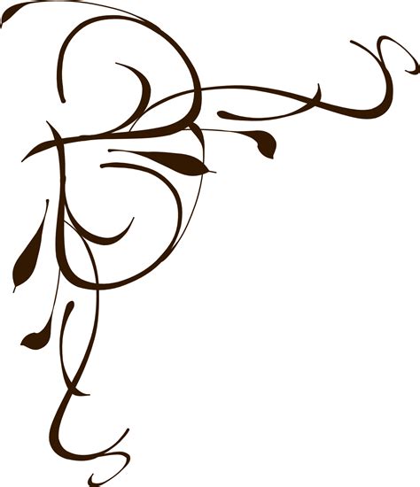 Flower Corner Border Clipart | Free download on ClipArtMag