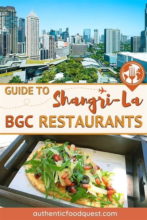 The Ultimate Guide To Shangri La Bgc Restaurants