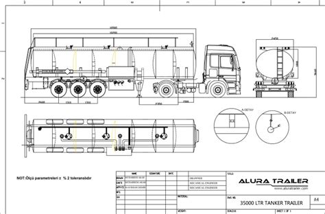 60 m3 lpg tanker semi trailer production - ALURA TRAILER