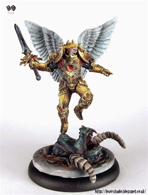 Sanguinius Lord of the Blood Angels Legion. The Angel Knight ...