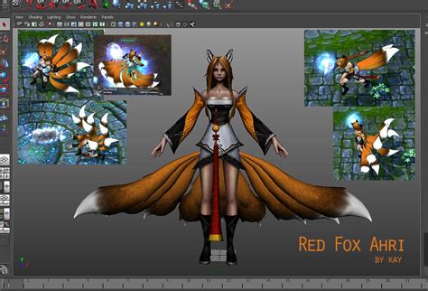 League of Legends Mod: Ahri Skin by KayFedewa on DeviantArt