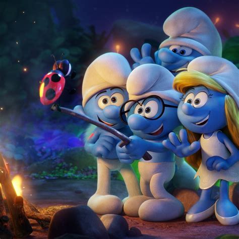 2932x2932 Smurfs The Lost Village 2017 Movie Hd Ipad Pro Retina Display ...