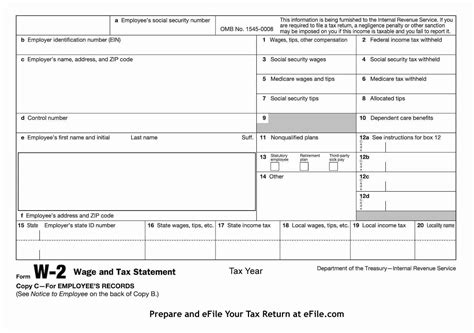 2023 W2 Form Pdf - Printable Forms Free Online