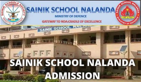 Sainik School Nalanda Admission 2023 Admit Card, Answer Key, Cut Off ...