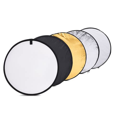 SAYFUT 5-in-1 Reflector Photography 24-Inch 60cm Photo Studio Portable ...