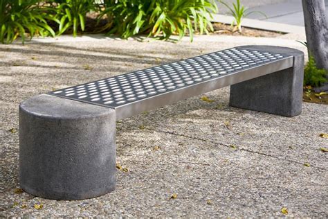 Surprising Outdoor Concrete Benches Photos | Artha Design